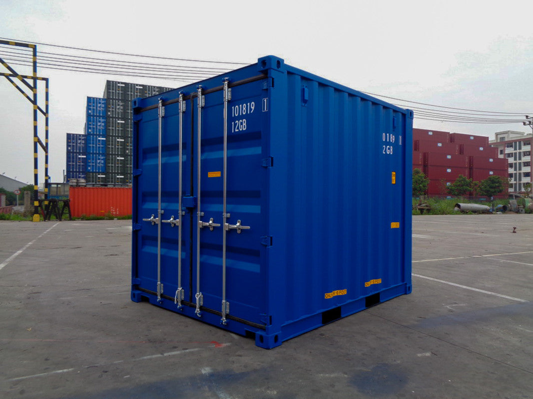 Contentor marítimo de 10 pés com porta dupla