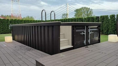 Piscina Contentor 20’ – Design Pronto a Usar