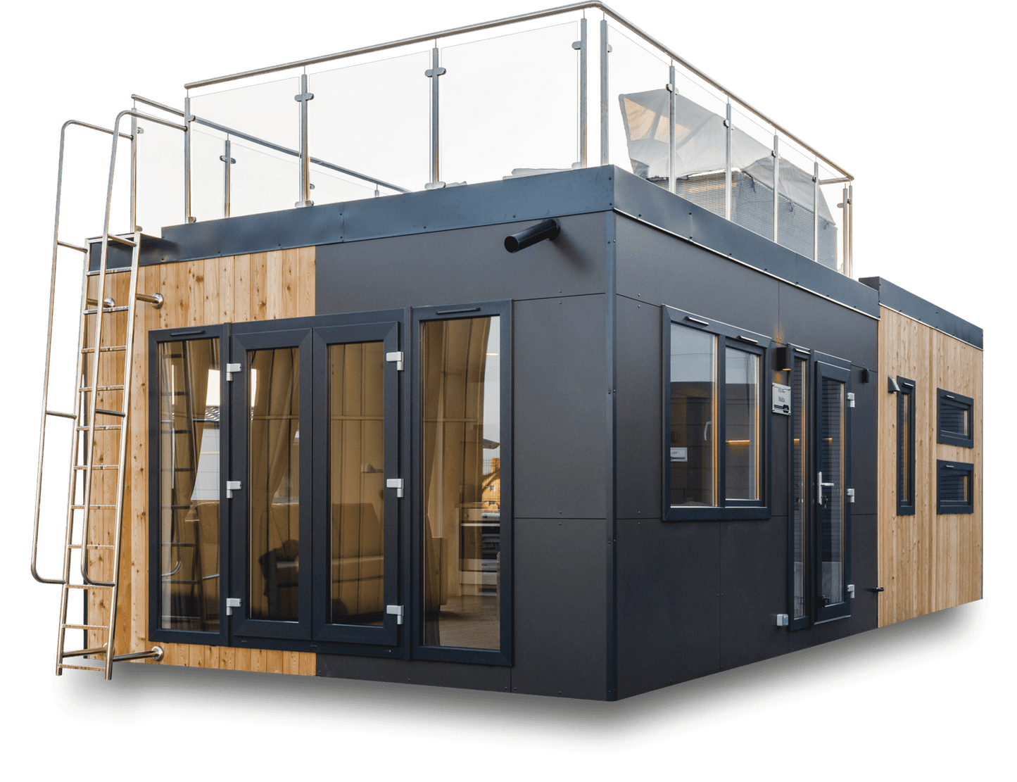 Casa móvel Malta Haus – 2 quartos com terraço no último piso