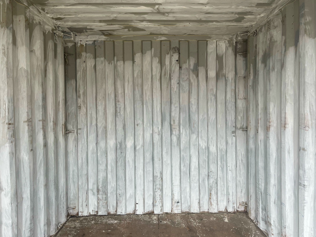 Contentor Usado de 10 Pés – Compacto, Económico e Resistente