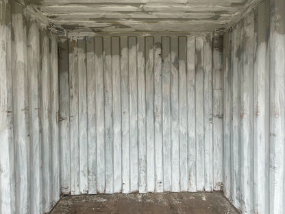 Contentor Usado de 10 Pés – Compacto, Económico e Resistente