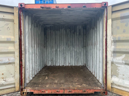 Contentor Usado de 10 Pés – Compacto, Económico e Resistente