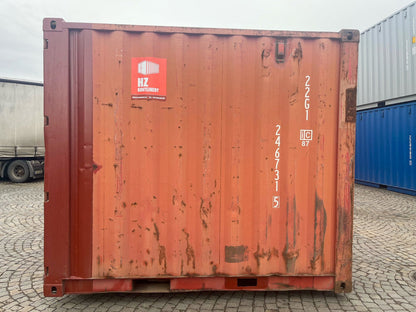 Contentor Usado de 10 Pés – Compacto, Económico e Resistente