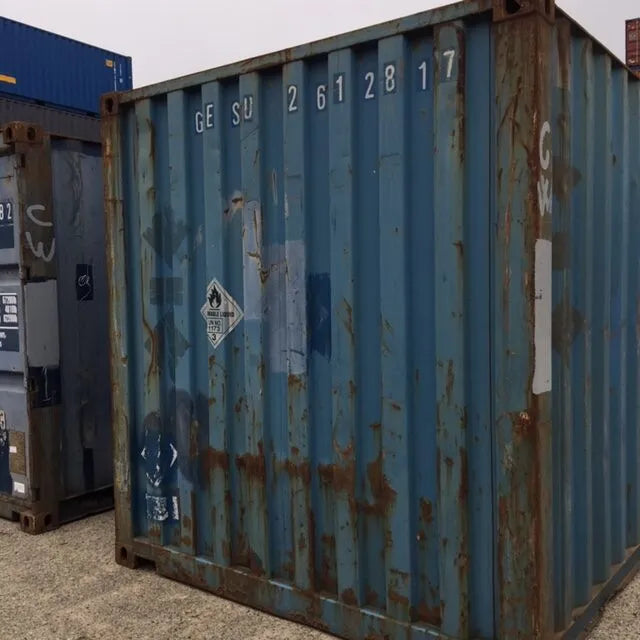 Contentor Baú Seco de 20 pés – Utilizado com Certificação CSC