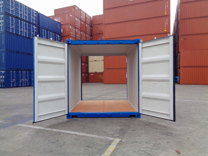 Contentor marítimo de 10 pés com porta dupla