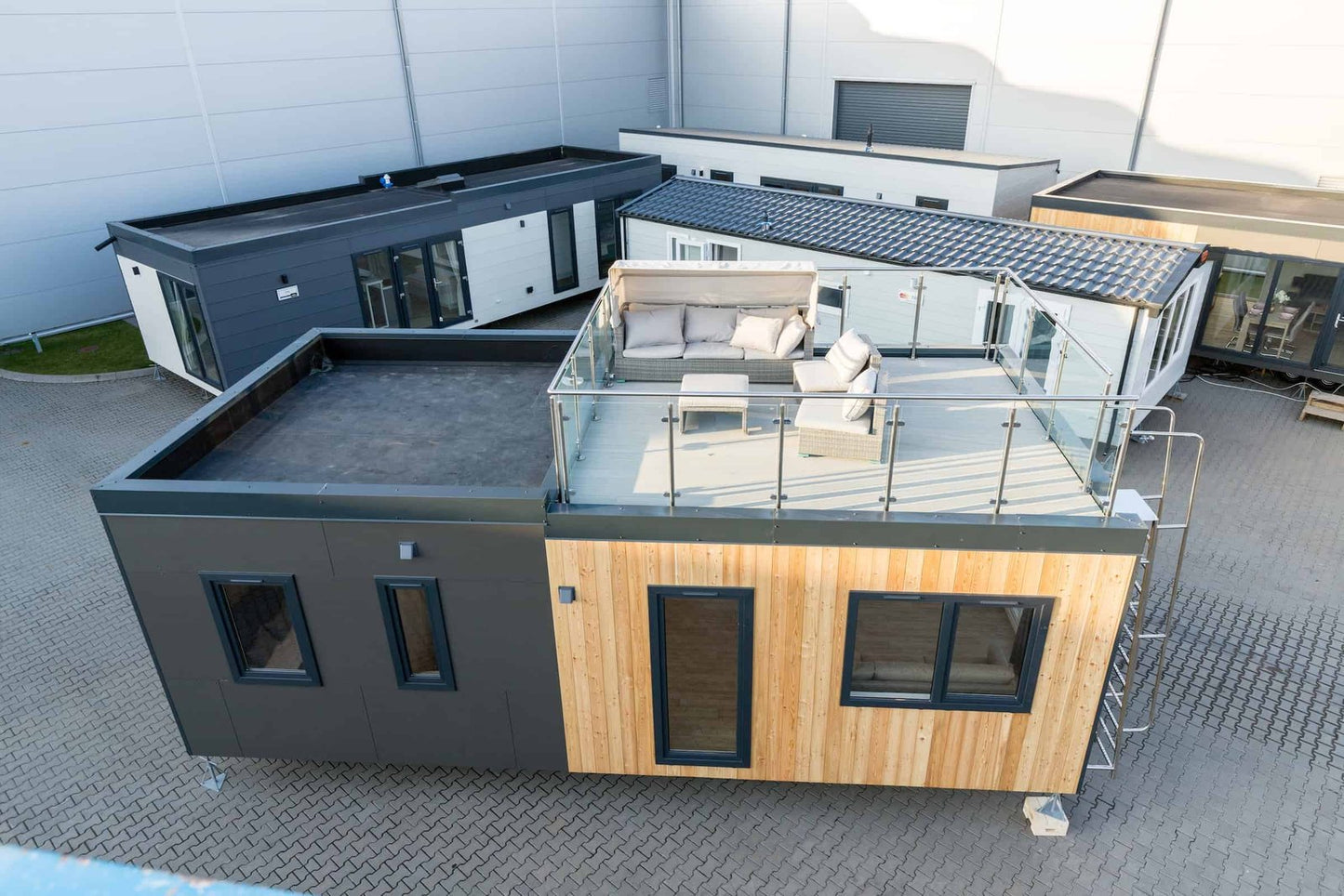 Casa móvel Malta Haus – 2 quartos com terraço no último piso