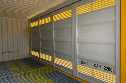 Contentor para materiais perigosos de 20 pés