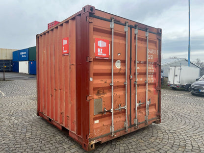 Contentor Usado de 10 Pés – Compacto, Económico e Resistente