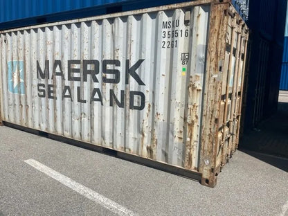 Contentor Baú Seco de 20 pés – Utilizado com Certificação CSC