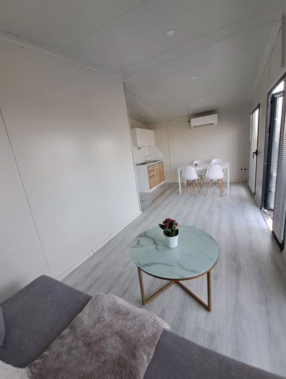 Bangalô mobiliado – Chalé com jardim de 28 m²