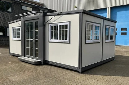 Mini casa contentor da Gronelândia – 25 m² (6 × 4 m)