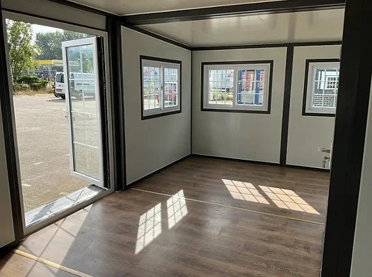 Mini casa contentor da Gronelândia – 25 m² (6 × 4 m)