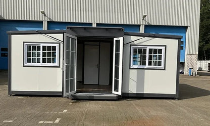 Mini casa contentor da Gronelândia – 25 m² (6 × 4 m)