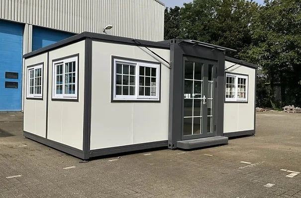 Mini casa contentor da Gronelândia – 25 m² (6 × 4 m)