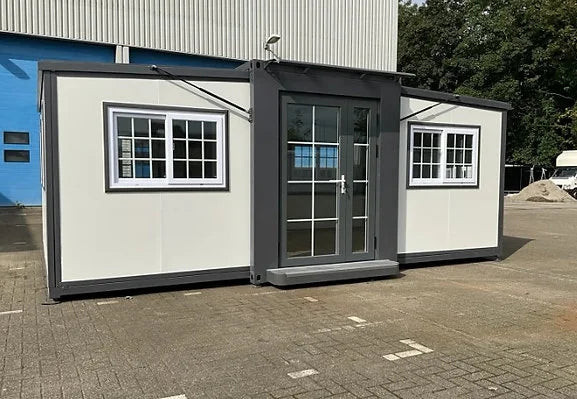 Mini casa contentor da Gronelândia – 25 m² (6 × 4 m)