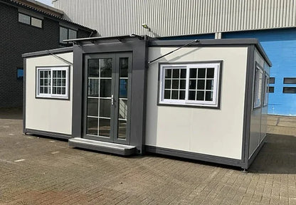 Mini casa contentor da Gronelândia – 25 m² (6 × 4 m)