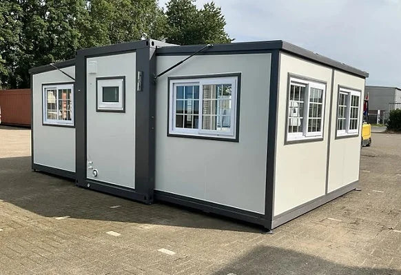 Mini casa contentor da Gronelândia – 25 m² (6 × 4 m)