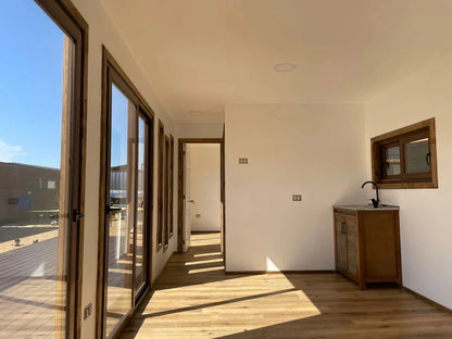 Casa modular Leyton – 30 m² (10 × 3 m, 2 quartos)